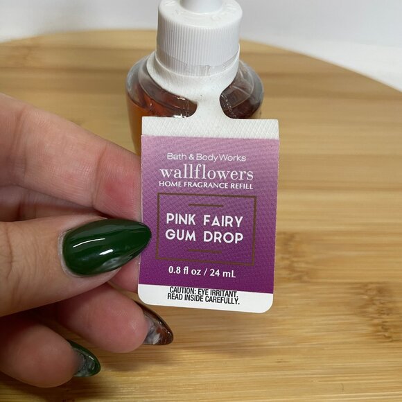 Bath & Body Works Pink Fairy Gum Drop Wallflower Refill Bulb Home Fragrance - Picture 3 of 5